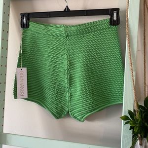 NWT RONNY KOBO Berman Knit Shorts
